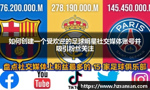 如何创建一个受欢迎的足球明星社交媒体账号并吸引粉丝关注